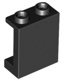 Fekete 1x2x2 Fal Panel
