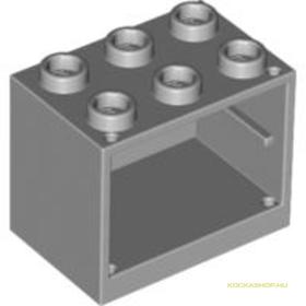 Világos kékes-szürke 2x3x2 Szekrény Elem