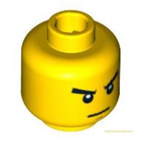 Sárga Morcos Minifigura Fej