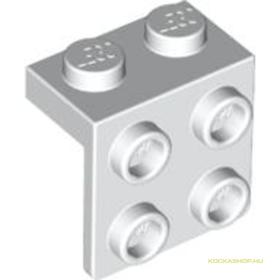 Fehér 1X2/2X2 Sarokelem