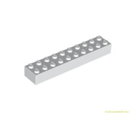 Fehér 2x2x10 elem