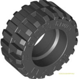 Fekete 30,4X14 Gumikerék
