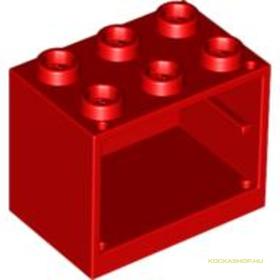 Piros 2X3X2 Szekrény Elem
