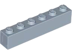 Homok kék 1X1X6 Elem