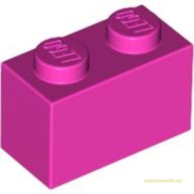 Sötét rózsaszín 1X1X2 Pink Elem