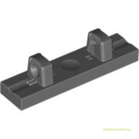 Sötét kékes-szürke 1x4 Lapos Elem 2db Bütyökkel