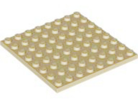 Bézs 8x8 lapos