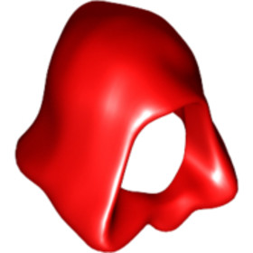 Piros Minifigura Csuklya