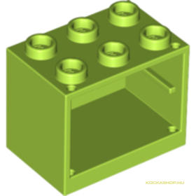 Lime színű 2X3X2 Szekrény Elem