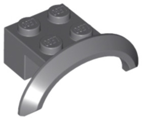 Sötét Kékesszürke 1x4x1 Kerékdob