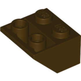 Sötétbarna 2X2/45° Fordított Elem
