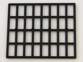 Fekete 11 x 13 rács