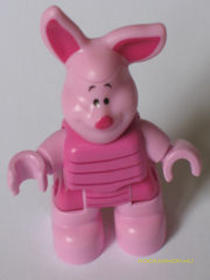 DUPLO Rózsaszín Malacka figura