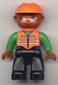 DUPLO Földmunkás zöld felsőben