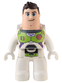 Duplo Figure Lego Ville, Male, Buzz Lightyear with Dark Brown Hair