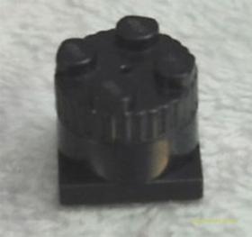 DUPLO sziréna fekete 9V 2 x 2 x 1