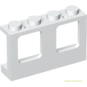 Fehér 1X4X2 Fal Elem