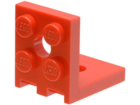 Piros 2x2 - 2x2 Elem 2 Lyukkal