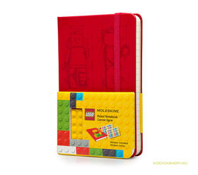 Moleskine jegyzetfüzet piros (90x140x15)