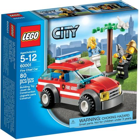 LEGO® City 60001 - Tűzoltóparancsnoki autó