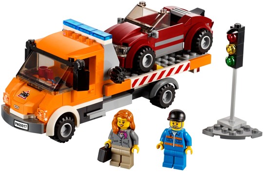 LEGO® City 60017 - Lapos platójú teherautó