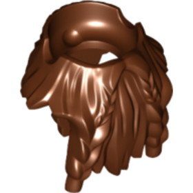 Vörösesbarna Minifigura Szakáll