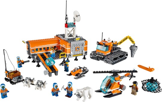 LEGO® City 60036 - Sarki alaptábor