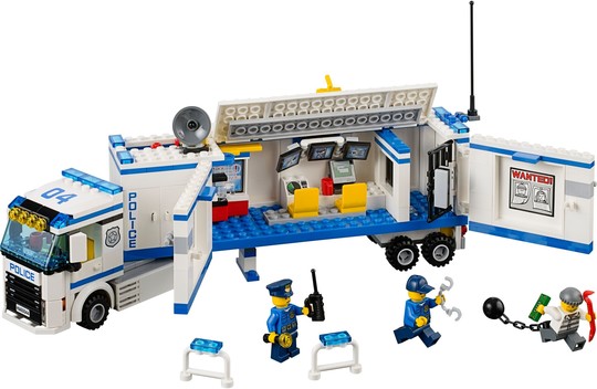 LEGO® City 60044 - Mobil rendőri egység