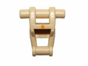 Bézs Minifigura Felsőtest - Star Wars Droid Felsőtest Narancssárga Jelzéssel (használt)