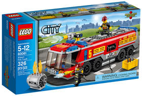 LEGO® City 60061 - Repülőtéri tűzoltóautó
