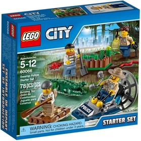 LEGO® City 60066 - Mocsári rendőrség kezdőkészlet