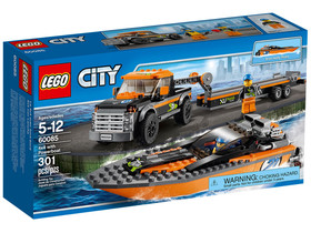 LEGO® City 60085 - 4x4-es motorcsónak szállító