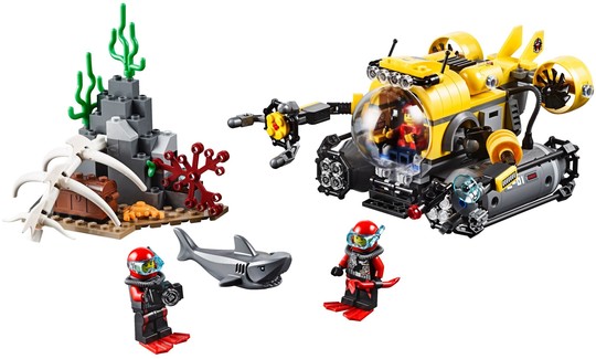 LEGO® City 60092 - Mélytengeri tengeralattjáró