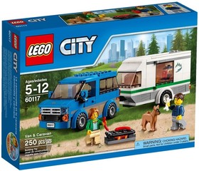 LEGO® City 60117 - Furgon és lakókocsi
