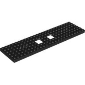 Fekete 6x24 Vonat Alaplap