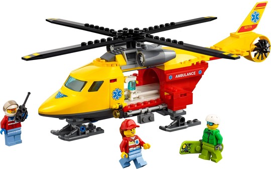 LEGO® City 60179 - Mentőhelikopter