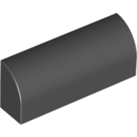 Fekete 1x4 Ívelt Elem