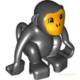 DUPLO fekete majom