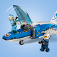 LEGO® City 60208 - Légi rendőrségi ejtőernyős letartóztatás