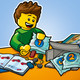 LEGO® City 60208 - Légi rendőrségi ejtőernyős letartóztatás