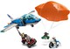 LEGO® City 60208 - Légi rendőrségi ejtőernyős letartóztatás