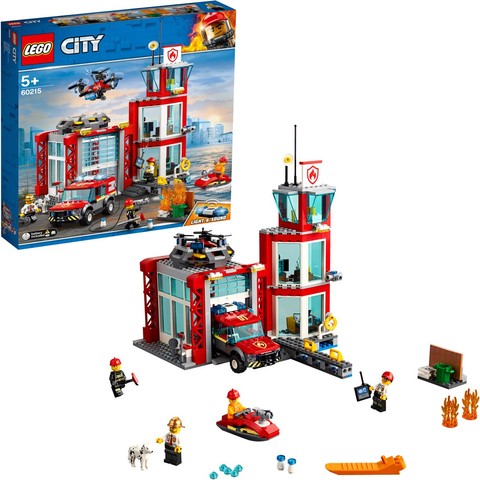 LEGO® City 60215 - Tűzoltóállomás