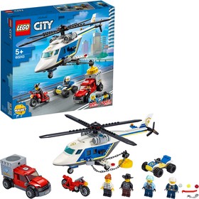 LEGO® City 60243 - Rendőrségi helikopteres üldözés