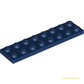 Sötétkék 2X8 Lapos Elem