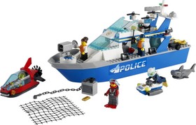 LEGO® City 60277 - Rendőrségi járőrcsónak