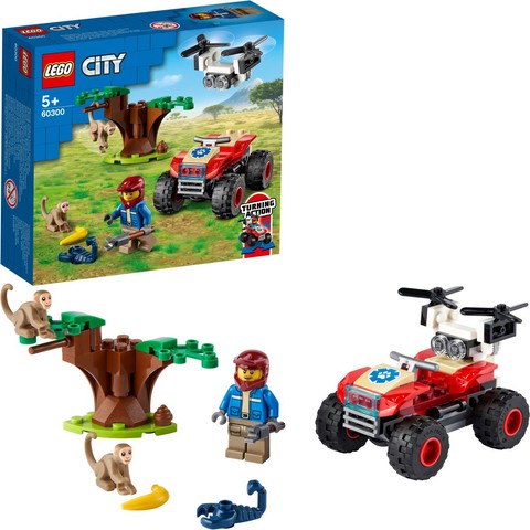 LEGO® City 60300 - Vadvilági ATV mentőjármű