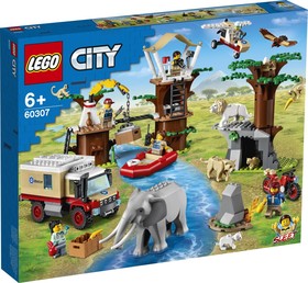 LEGO® City 60307 - Vadvilági mentőtábor