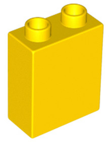 Sárga 1x2x2 DUPLO elem