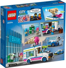 LEGO® City 60314 - Fagylaltos kocsi rendőrségi üldözés