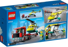 LEGO® City 60343 - Mentőhelikopteres szállítás